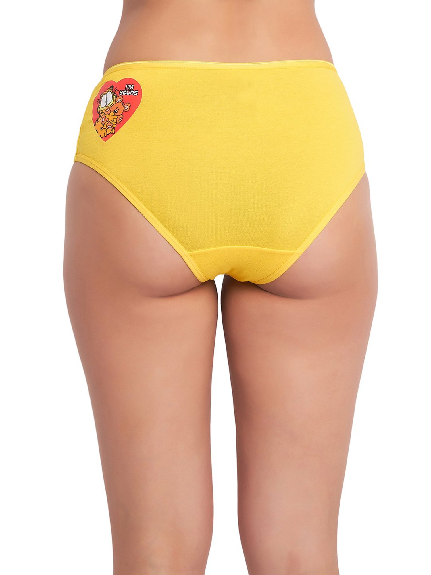 Buy Clovia Yellow Cotton Printed Hipster Panty for Women Online @ Tata CLiQ