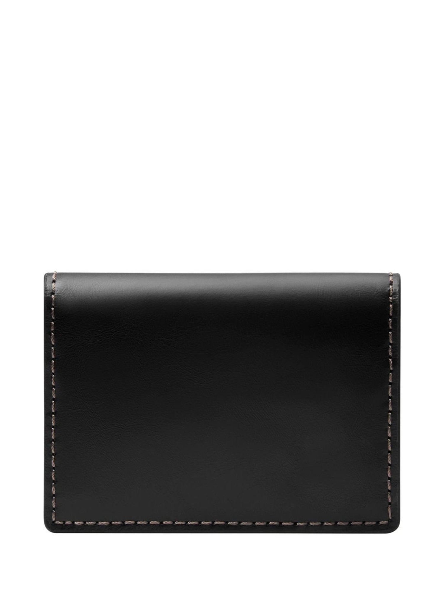 FOTUSフェトウス 1999SS fake leather wallet Fossil Hayes Black Leather Solid Bi-Fold Wallet