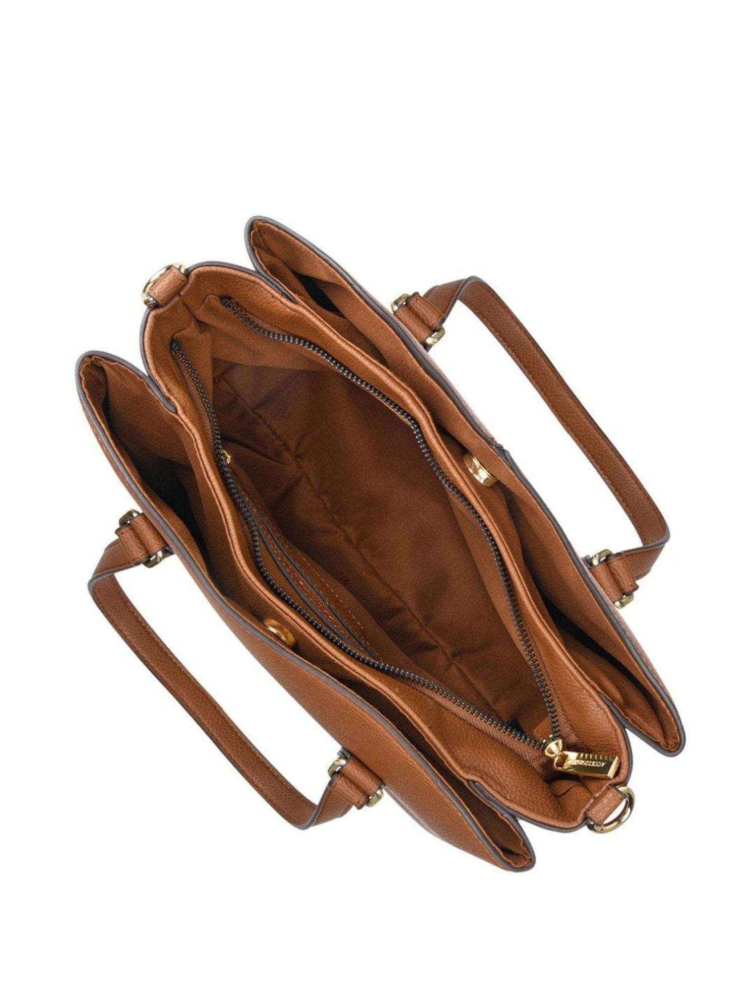 Buy Accessorize London Tan Faux Leather Solid Shoulder Handbag