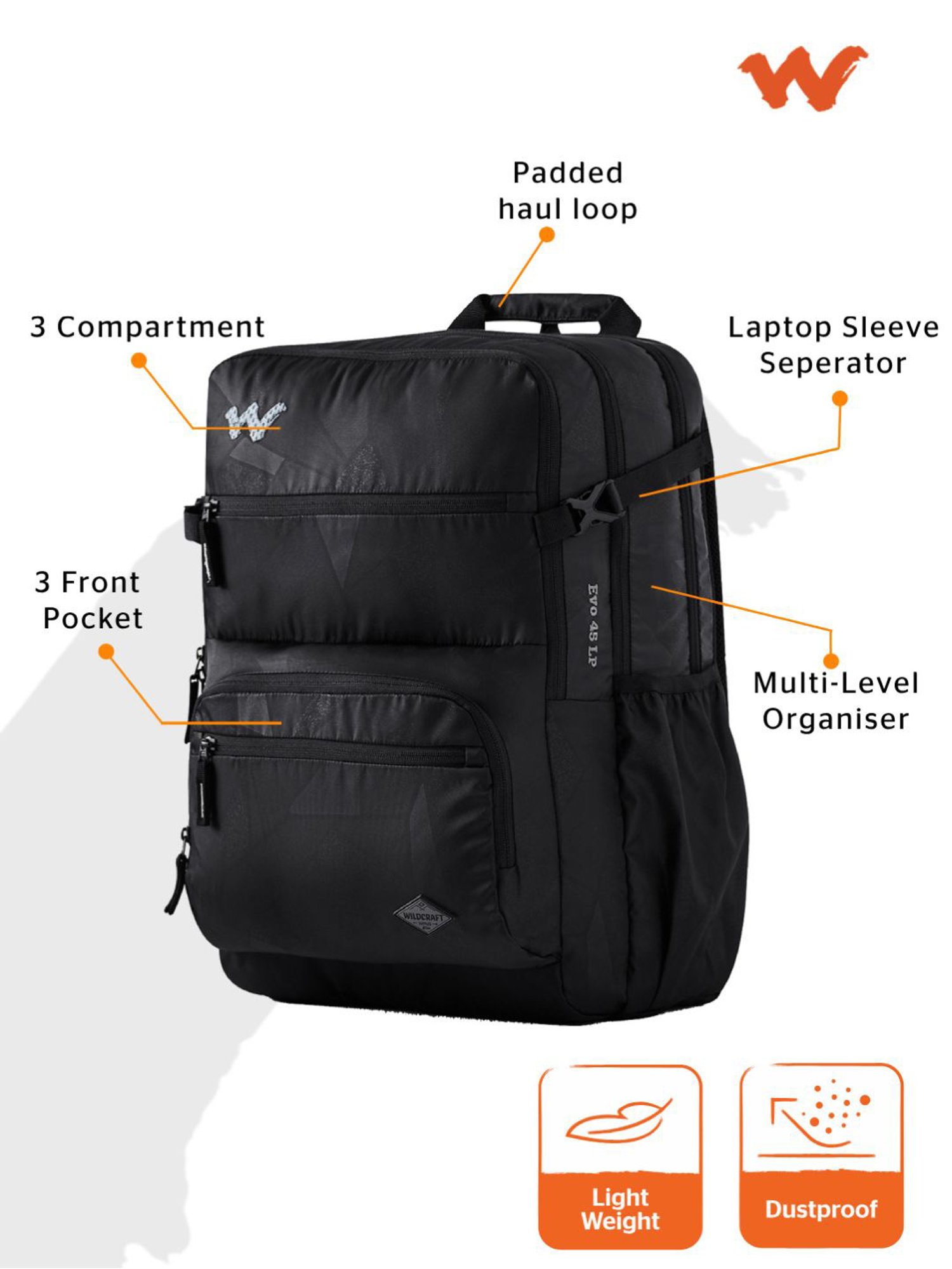 Nickel 01 laptop backpack black best sale