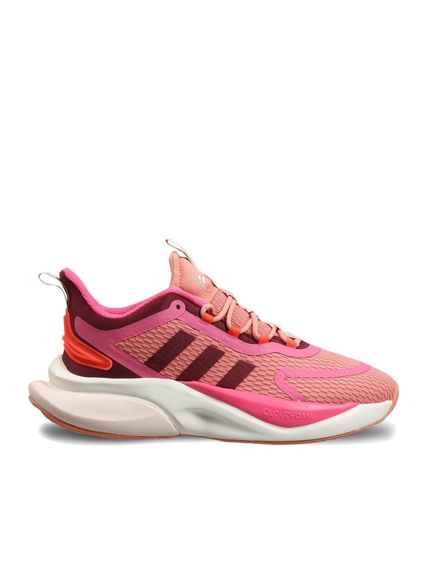 Buy Adidas Women s Alphabounce Peach Running Shoes for Women at Best Price Tata CLiQ