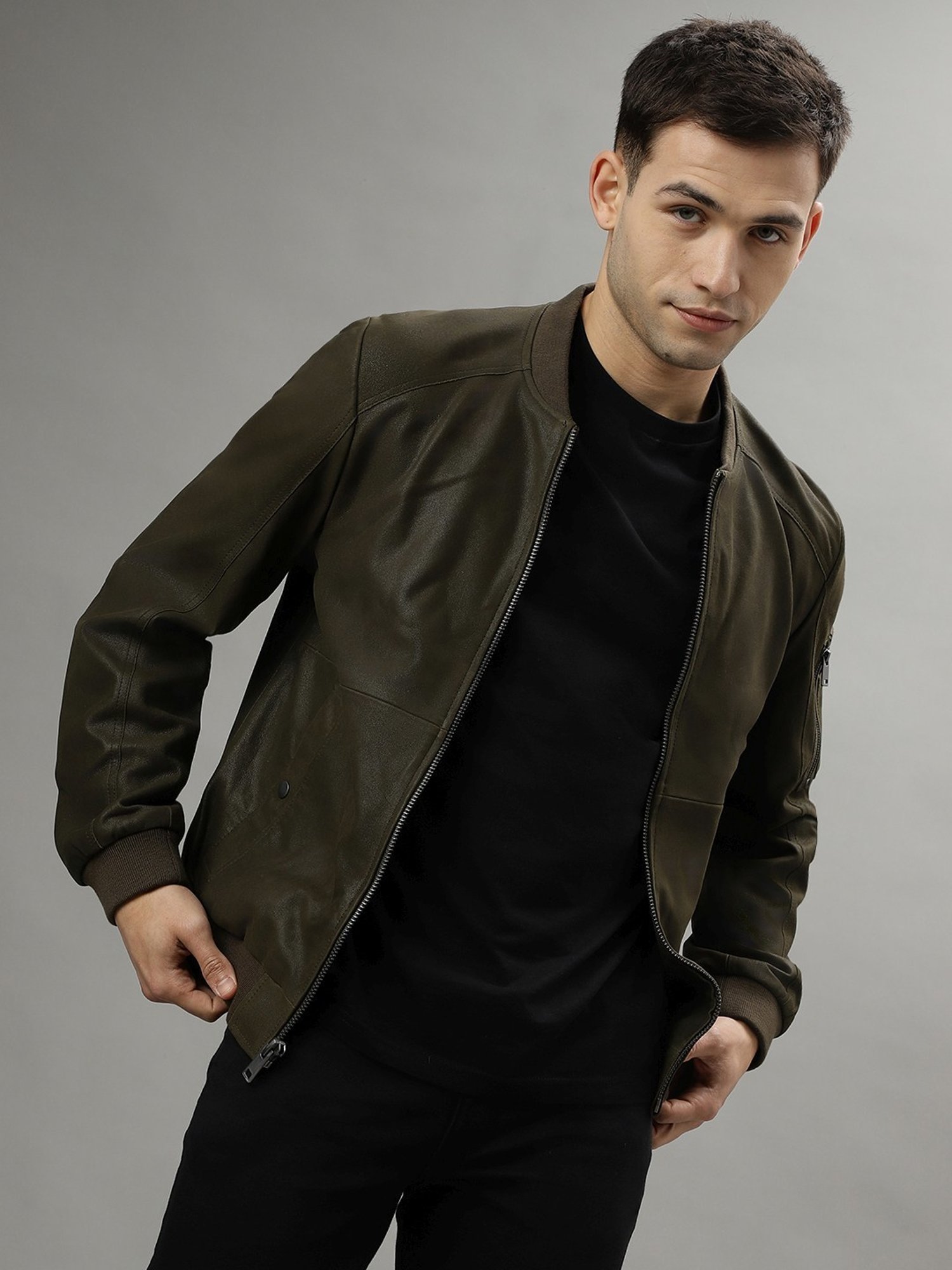 THE RERACS 25SS MA-1 BOMBER JACKET Buy Vintage Kids Alpha Green