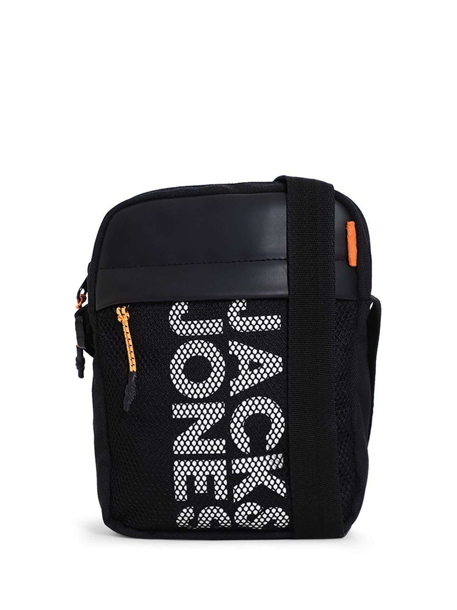 バッグ KJ Buy Jack & Jones Jet Black Medium Cross Body Bag at Best Price