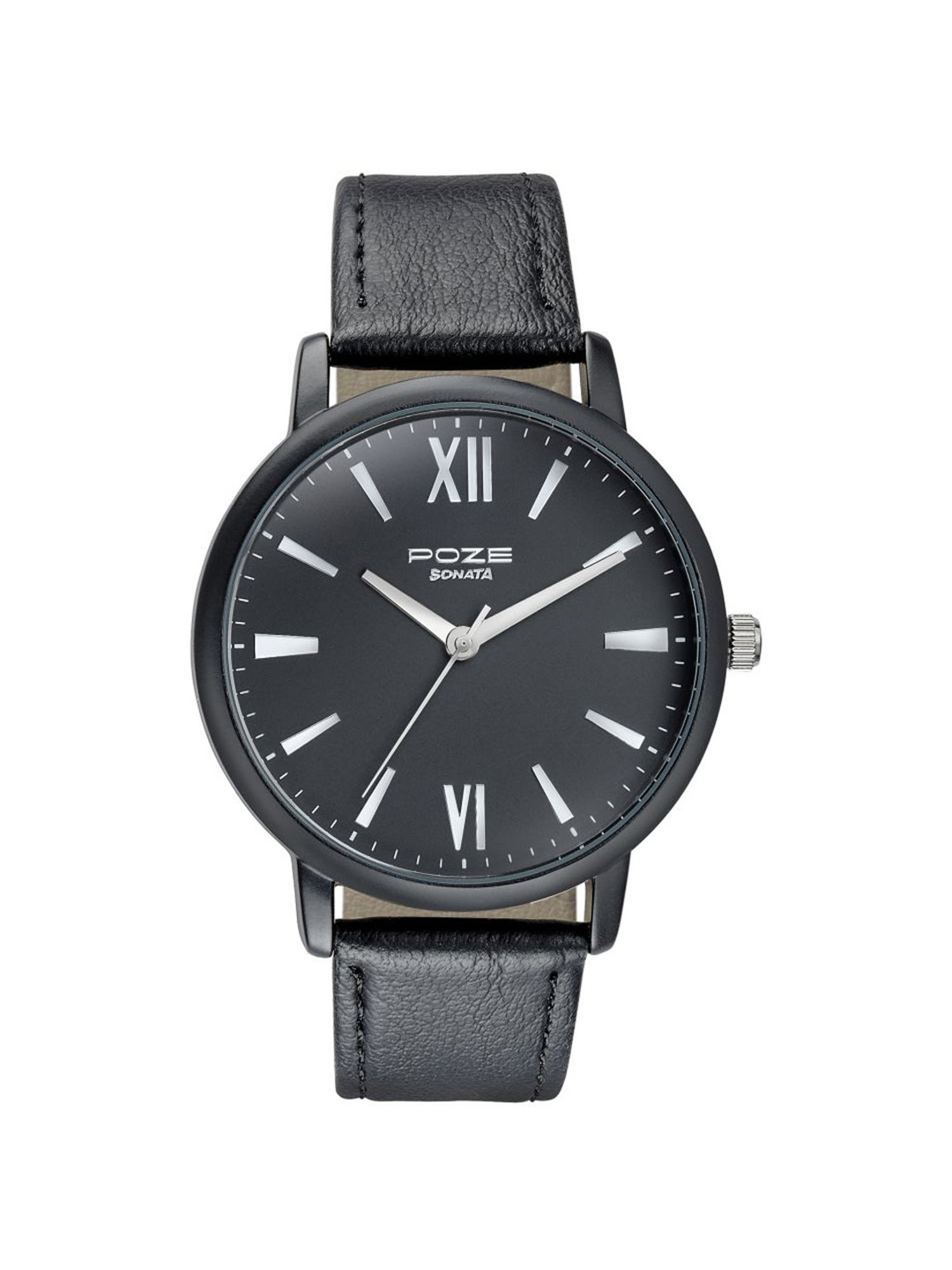 Buy Sonata SP70039KL01W Poze Analog Watch for Men Online At Best