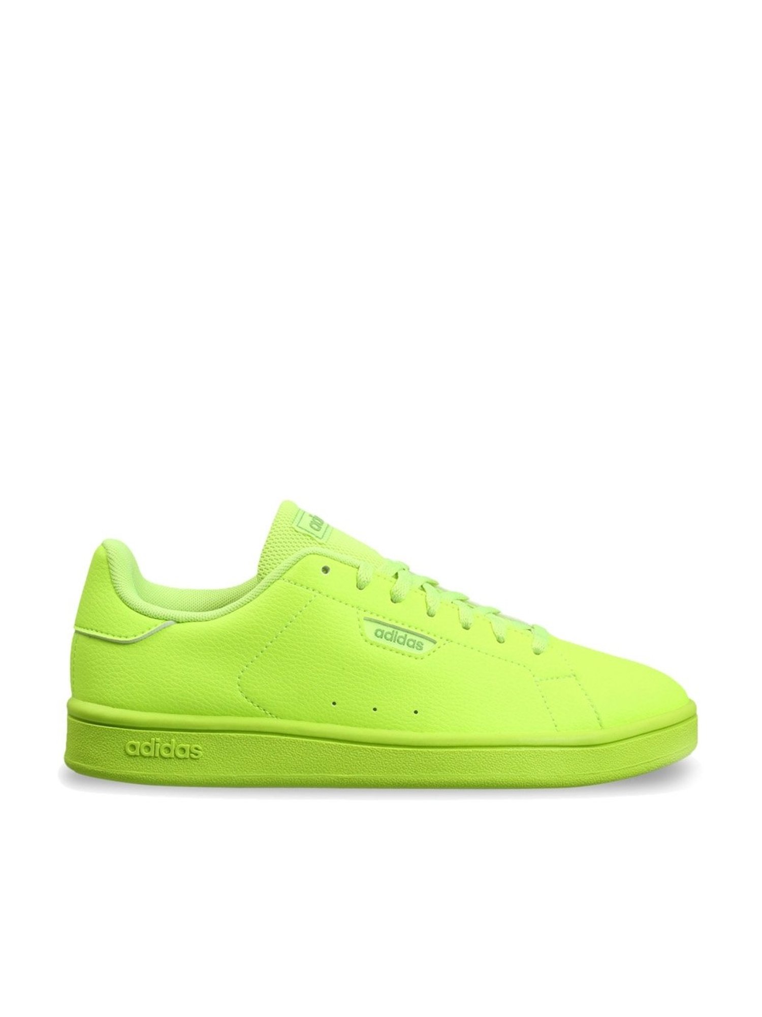 Lime green adidas tennis shoes best sale