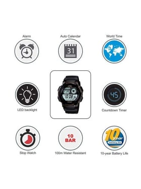 Buy Casio Youth Series AE 1000W 1AVDF D080 Digital Watch at Best Price Tata CLiQ