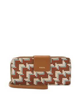 【Fossil】Madison Zip Clutch Wallet レザー長財布 Buy Fossil Madison Multicolor Polyester Printed Zip Around Wallet