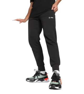 Buy Puma Black Regular Fit Mid Rise Track Pants for Women's Online @ Tata  CLiQ