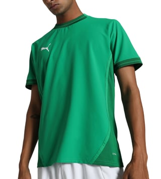 Puma Sport Green teamFINAL Slim Fit T-Shirt