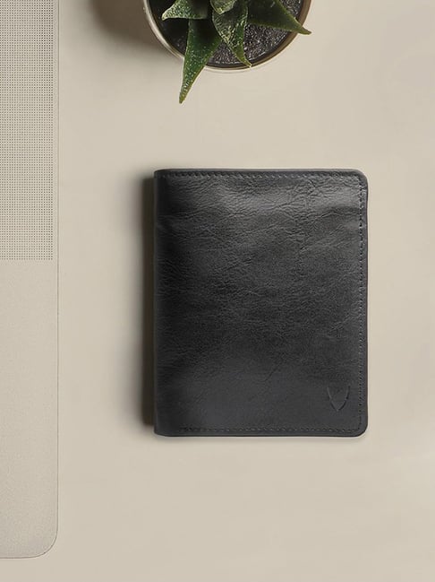Hidesign Black Casual Leather Bi-Fold Wallet for Men-picture-28