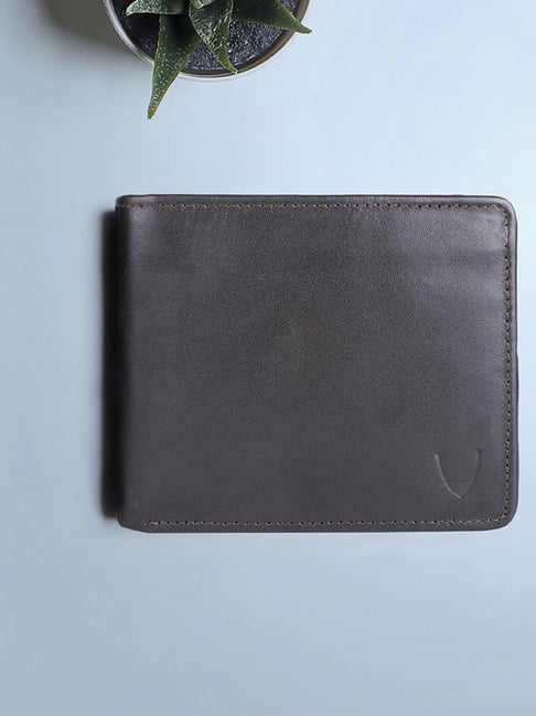 Buy Hidesign Brown Casual Leather Bi-Fold Wallet for Men Online At