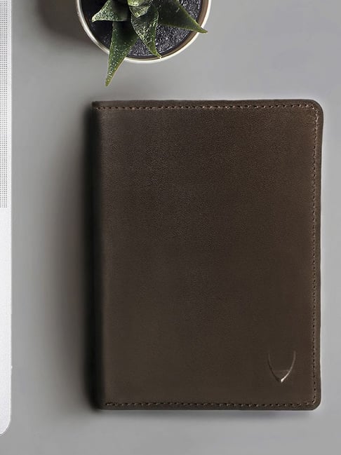 Buy Hidesign Ecom Brown Casual Leather Bi-Fold Wallet for Men
