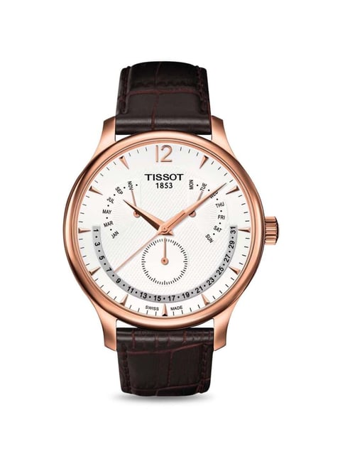 TISSOT T0636373603700 TRADITION Multifunction Watch for Men
