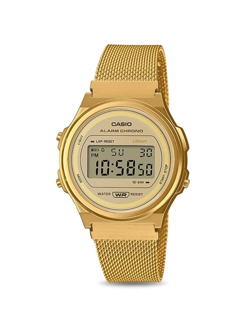 Casio Vintage Gold Watch A168WERG-2A