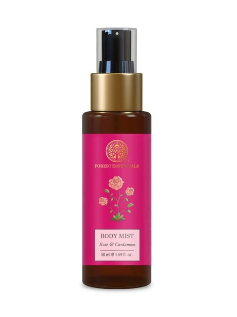 Forest Essentials Rose & Cardamom Long Lasting & Intense Body Mist - 50 ml