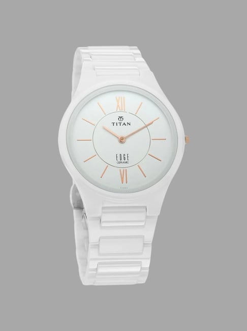 TITAN Edge Ceramic - Slimmest Ceramic Analog Watch - RUBNIC