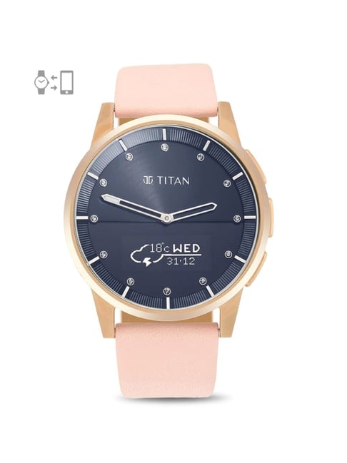 Titan 90120WL01 Connected Plus Hybrid Smartwatch Watch for Women