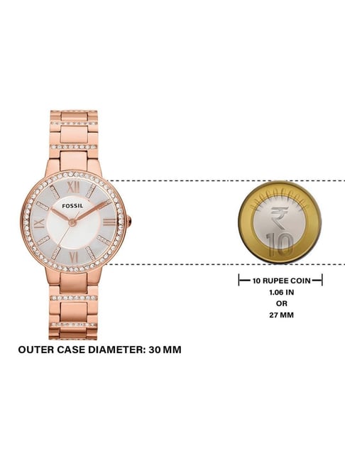 Fossil ES3284 Virginia Analog Watch for Women