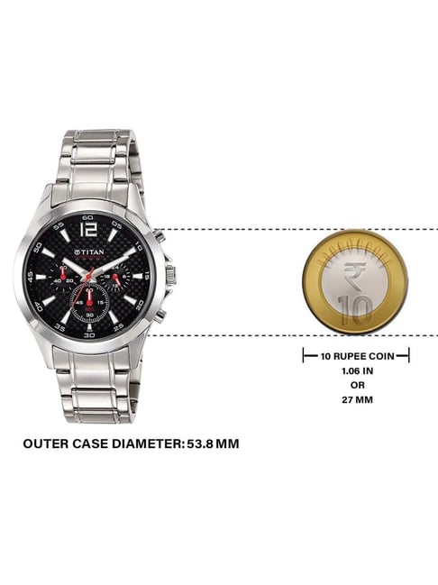 Nk9323sm06 Titan NP9323SM06 Octane Analog Watch For Men