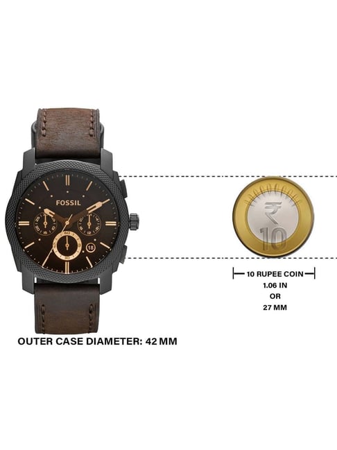 Fs4656 Fossil Machine Herren Armbanduhr Fs4656 Fossil Genuine - Main Image