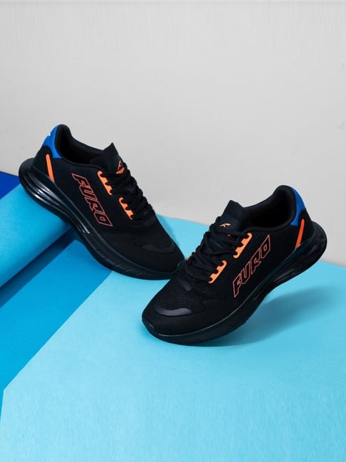 Furo By Red Chief Men's Black Running Shoes-picture-20
