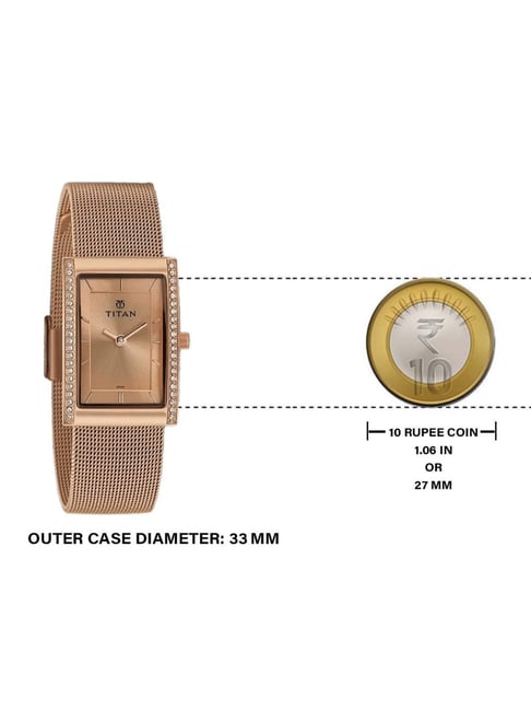 Titan NQ95034WM01 Analog Watch for Women