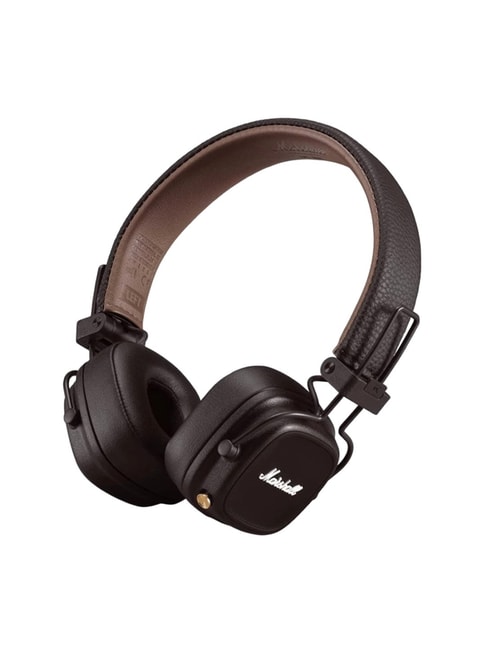 Buy Marshall Major IV Wireless Bluetooth On Ear Headphone (Brown) Online At  Best Price @ Tata CLiQ
