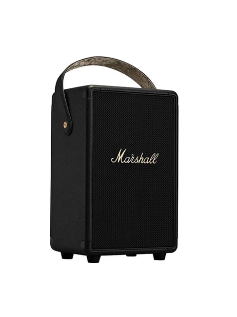 Marshall Tufton 80 Watt Wireless Bluetooth Portable Speaker (Black & Brass)