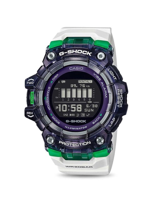 G shock white green hot sale