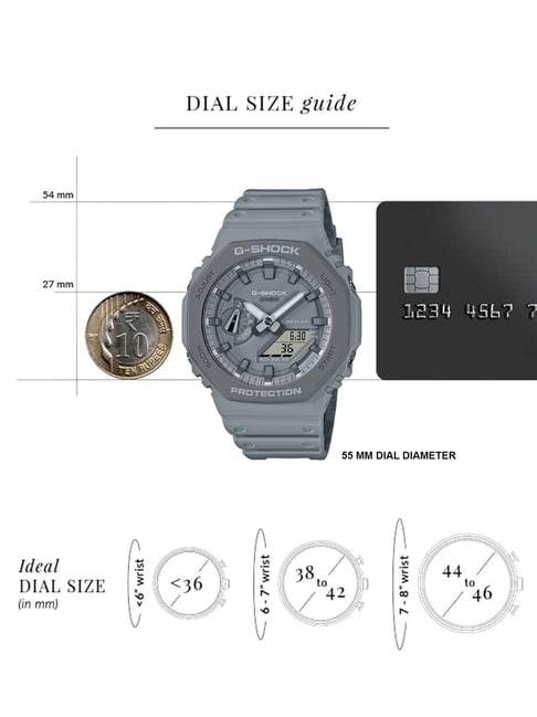 Shock Casio Watches G Shock Size Chart DWH5600-1 G-SHOCK Move