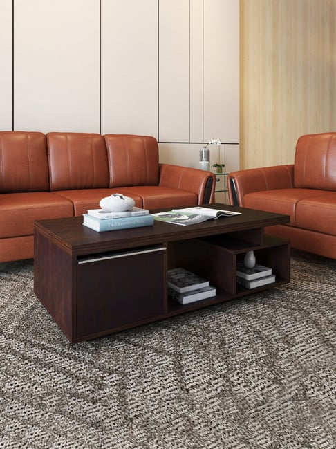 Buy Durian Lesley Omaha Cherry Engineered Wood Coffee Table at