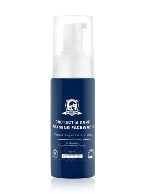 Buy The Beard Story Protect & Care Foaming Facewash - 100 ml at
