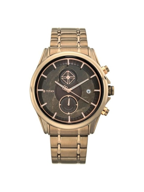 Titan NR1847KM01 Grandmaster Chronograph Watch for Men