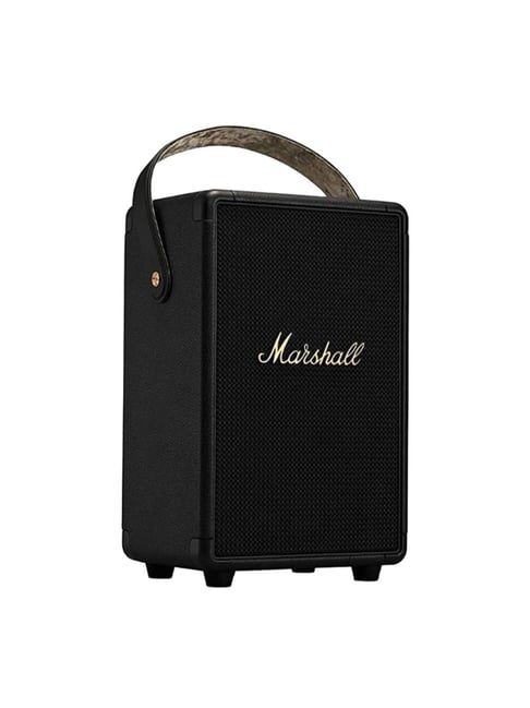 Marshall Tufton 80 Watt Wireless Bluetooth Portable Speaker (Black & Brass)