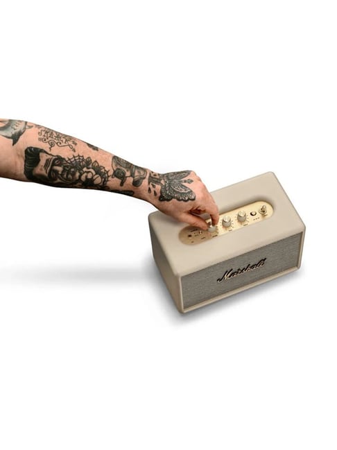 Buy Marshall Acton III Wireless Bluetooth Speaker (Cream) Online