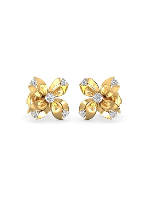 Amaya Gold Earrings Online Jewellery Shopping India | Yellow Gold 22K |  Candere by Kalyan Jewellers