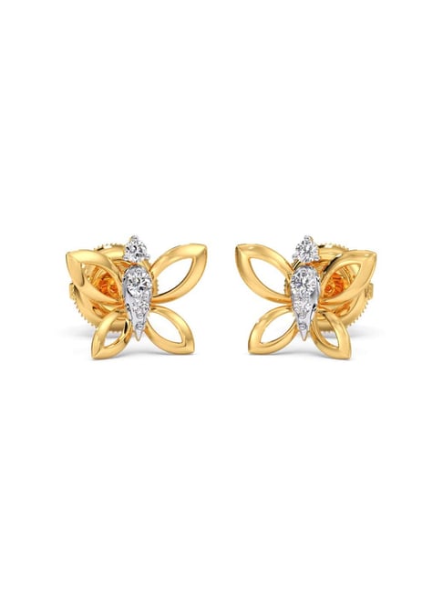 Naila Bee Diamond Earrings-Candere by Kalyan Jewellers