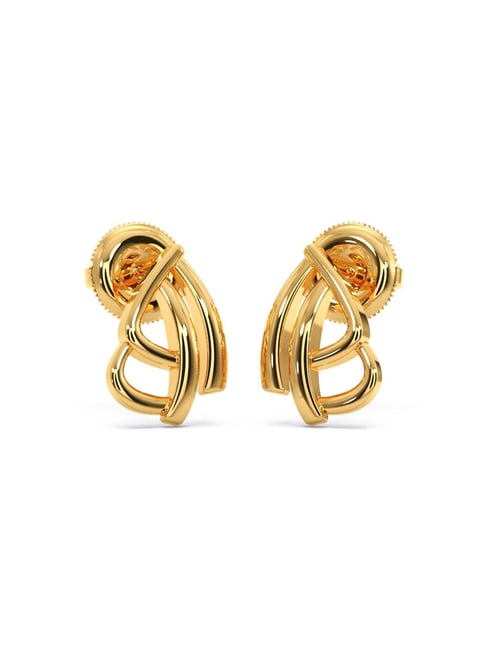 CANDERE - A KALYAN JEWELLERS COMPANY 18Kt (750) BIS Hallmark Yellow Gold  Dangle Earrings for Women : Amazon.in: Fashion