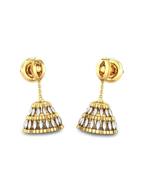 Gold jhumkas deals kalyan jewellers