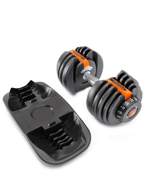 Flexnest Adjustable Iron Dumbbell, (5kg to 40kg), Home Gym Exercise Set  40Kg, Set of