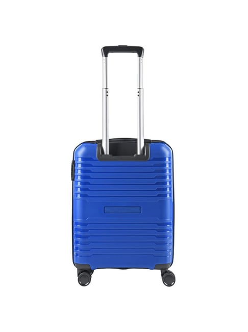 Buy Aristocrat Harbor Blue Textured Hard Cabin Trolley Bag 20 cm Online At Best Price Tata CLiQ