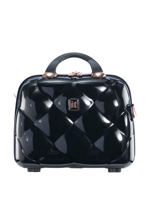 Buy it luggage St. Tropez Vanity Black Polyester Vanity Bag Online At Best Price Tata CLiQ