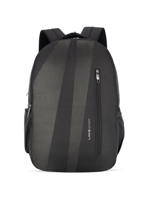 Lavie Sport Zolt 32L Laptop Backpack For Men & Women (Black)-picture-11