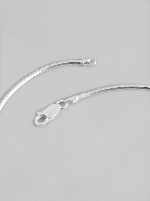 Buy Zavya 92.5 Sterling Silver Majestic Serpent Chain Online At