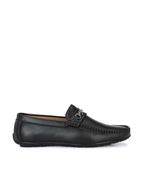 Carlo Romano Men's Black Casual Loafers-picture-19