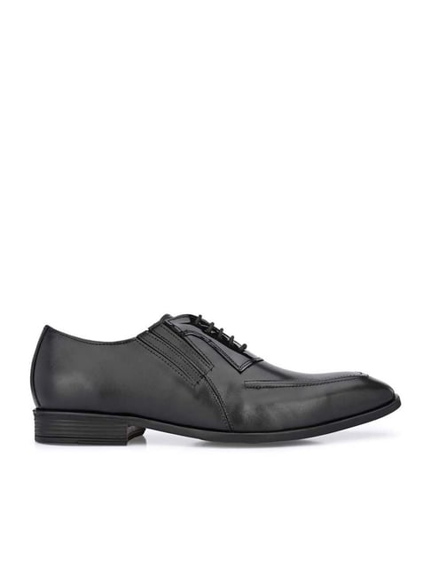 Carlo Romano Men's Black Oxford Shoes-picture-35