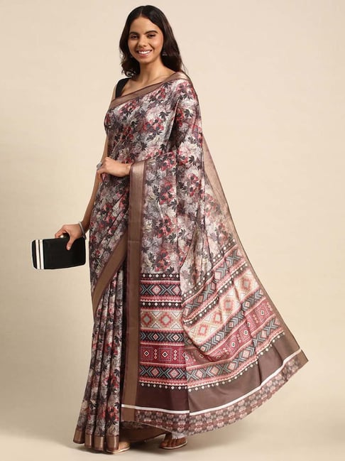 Buy Kalyan Silks Embellished Sequinned Pure Chiffon Saree - Sarees for  Women 24408206 | Myntra