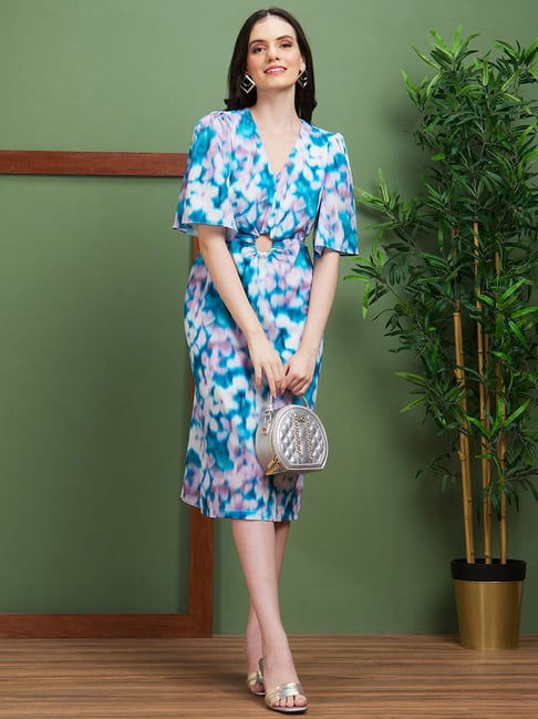 Globus Multicolor Printed Bodycon Dress-picture-43