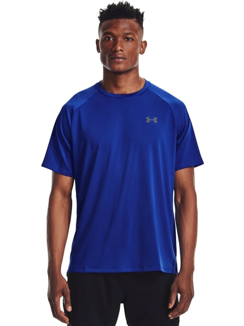 Under Armour Blue Regular Fit Sports T-Shirt-picture-13