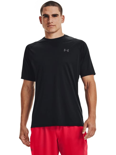 Under Armour Black Regular Fit Sports T-Shirt-picture-15